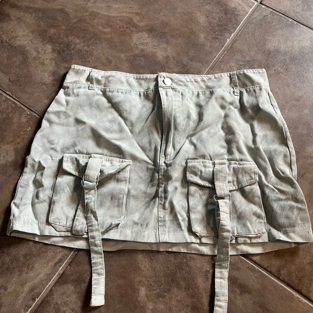 Camo skirt